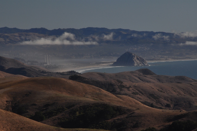 Morro Bay as seen from Highway 146 toward Paso Robles
